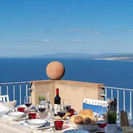 Sunset With Sea View, Ac, Wifi Apartment